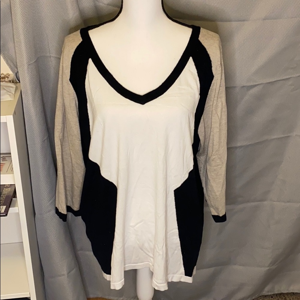 Colorblock Sweater